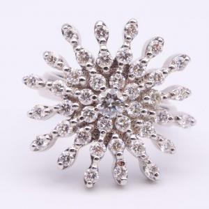 ポンテヴェキオ 750WG ダイヤ デザインリング 0.18ct/1.4ct 最新の買取相場ご紹介