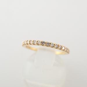 ポンテヴェキオ K18YG 0.14 メレダイヤ ハーフエタニティリング 最新の買取相場ご紹介