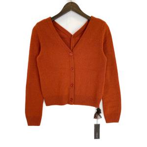 フォクシー 40188-KAJFZ413MK オレンジ カシミヤ 2WAY カーディガン 最新の買取相場ご紹介