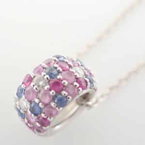 ポンテヴェキオ K18WG サファイア0.75 ダイヤ0.15 ロトンド ネックレス 最新の買取相場ご紹介