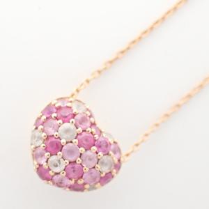 ポンテヴェキオ K18YG サファイア0.90 ダイヤ0.12 ハート ネックレス 最新の買取相場ご紹介