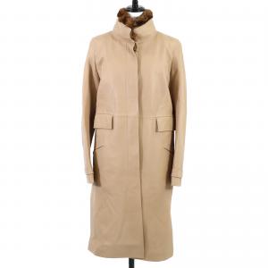 ロエベ ベージュ オリラグファー付きレザーコート 最新の買取相場ご紹介