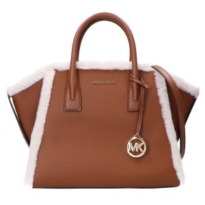 マイケルコース ブラウン レザー×ファー 2WAYバッグ 最新の買取相場ご紹介