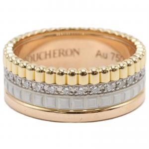 ブシュロン Au750 キャトル ホワイト ダイヤモンド リング スモール 最新の買取相場ご紹介