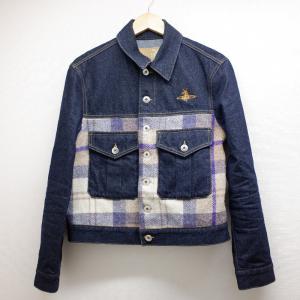 ヴィヴィアンウエストウッド　×ハリスツイード 20AW 209243 チェック切り替え デニムジャケット 最新の買取相場ご紹介