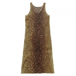 プリーツプリーズ レオパード転写 ノースリーブワンピース 最新の買取相場ご紹介