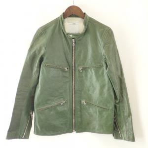 ビズビム VS0001365 MUNRO RIDERS JKT GREEN-Mシングルライダース 最新の買取相場ご紹介