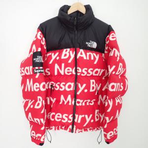 シュプリーム×ノースフェイス 15AW By Any Means Necessary Nuptse Jacket 最新の買取相場ご紹介