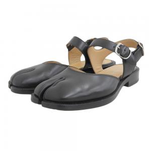 メゾンマルジェラ S58WP0249 ブラック レザー 足袋 TABI フラットサンダル 最新の買取相場ご紹介