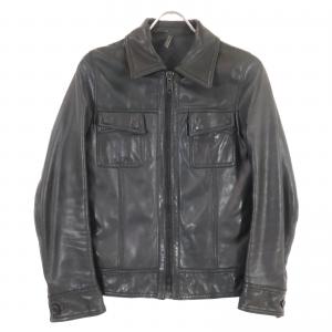 ディオールオム 06AW 6HH5041901 クロスポケットラムレザージャケット 最新の買取相場ご紹介