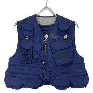 コロンビア× Mountain Research PM3419-464 ブルー フィッシングベスト 最新の買取相場ご紹介