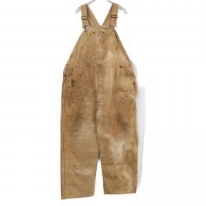 カーハート 40-50'S ハートタグ ダック生地 オーバーオールダブルニー UFOリベット 最新の買取相場ご紹介