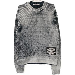 アクネ ストゥディオズ 25SS ブラック/ホワイト Crew neck jumper ロゴパッチセーター 最新の買取相場ご紹介