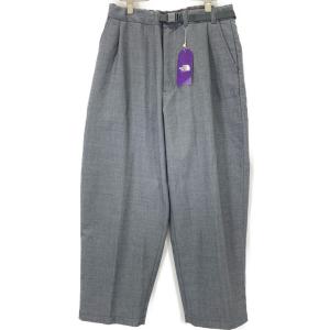 ノースフェイスパープルレーベル NT5415N グレー ウール×ポリエステル Oxford Wide Tapered Field Pants 最新の買取相場ご紹介