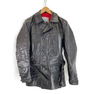 エアロレザー バーンストーマー ホースハイド 裏地アルパカ カーコート 最新の買取相場ご紹介