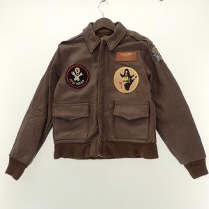 エアロレザー 30-1415 A-2 ジョリーロジャーモデル カスタムフライトジャケット 最新の買取相場ご紹介