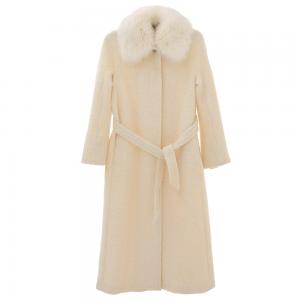 マックスマーラスタジオ 601608836 ホワイト アルパカ×ウール フォックスファー コート 最新の買取相場ご紹介