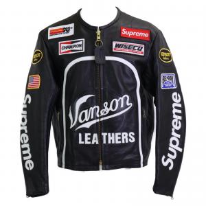 ×Supreme ブラック レザー スター ジャケット 最新の買取相場ご紹介