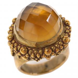 スティーブンデュエック ブラウン カラーストーン リング 最新の買取相場ご紹介