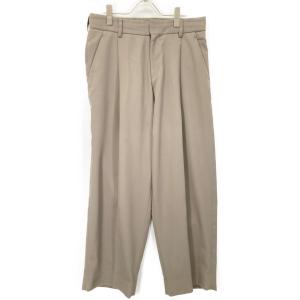 カラー 22WCM-P08107 ベージュ ウール×ポリエステル ワイドトラウザーパンツ 最新の買取相場ご紹介