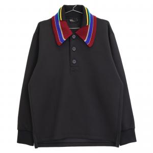 カラー 22WCM-T07205 22AW ブラック ダブルカラー長袖ポロシャツ 最新の買取相場ご紹介