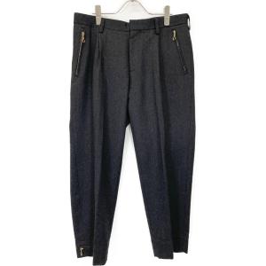 カラー ダークグレー ジップポケット タックパンツ 最新の買取相場ご紹介
