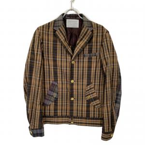 カラー 18SCM-J04104 コットンマルチタータンチェックブルゾン テーラードジャケット 最新の買取相場ご紹介