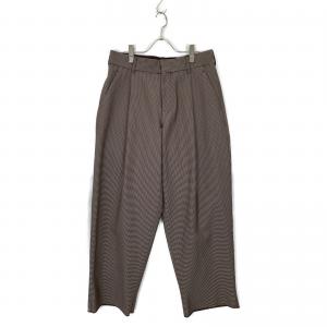 カラー 24WCM-P11110 ベージュ ウール混 ハウンドトゥースワイドパンツ 最新の買取相場ご紹介