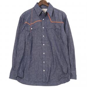 カラー インディゴ ウエスタンシャツ 最新の買取相場ご紹介