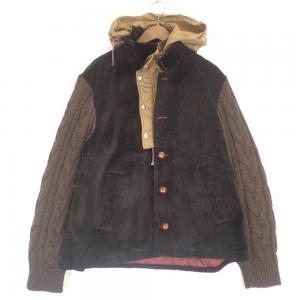 カラー 22WCM-G08110 ブラック コーデュロイ ドッキングジャケット 最新の買取相場ご紹介