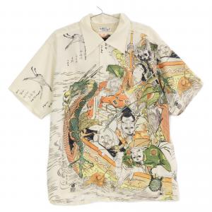 サンサーフ SS38198 ×北斎 宝船の七福神 アロハシャツ 最新の買取相場ご紹介