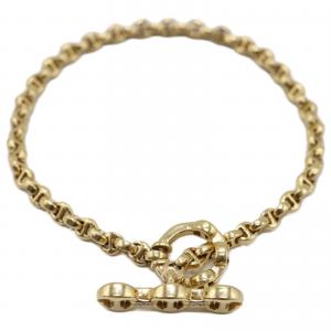 ホーセンブース 18KYG ダイヤ付 3MM オープンリンク ブレスレット 最新の買取相場ご紹介