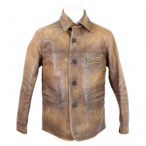 ダブルアールエル BARRINGER COWHIDE レザー カーコート 最新の買取相場ご紹介