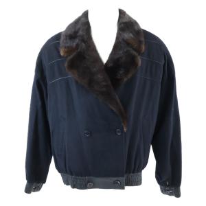ジリー ネイビー ミンクファー カシミヤ×シルク ×ラムレザー ファーブルゾン 最新の買取相場ご紹介