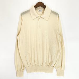 ジリー ベージュ カシミヤ混 ニットポロシャツ 最新の買取相場ご紹介