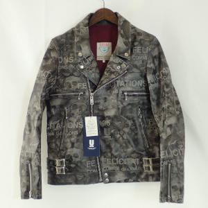 アンダーカバー ×コムデギャルソン UQC9208 スカル×ロゴ総柄 ライダースジャケット 最新の買取相場ご紹介