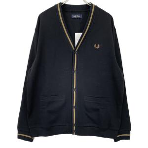 フレッドペリー M2654 ブラック Tipped Pique Texture Cardigan 最新の買取相場ご紹介