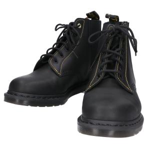 ドクターマーチン×ヨウジヤマモトプールオム 01 YY GUSSET ブラック 6ホールレースアップブーツ 最新の買取相場ご紹介