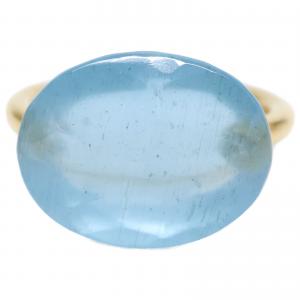 マリーエレーヌ ミルキーアクアマリン 20.25ct カボションリング 最新の買取相場ご紹介