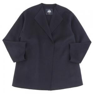 イエナスローブ 20AW ネイビー HAMILTON ダブルフェイスウールショートコート 最新の買取相場ご紹介