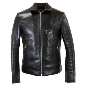 ファインクリークレザーズ Eric/エリック ブラック ホースハイド 裏地キルティング シングルライダースジャケット 最新の買取相場ご紹介