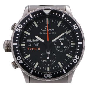 ジン 9910 ミリタリータイプⅡ クロノグラフ 自動巻き時計 日本限定300本 最新の買取相場ご紹介