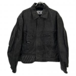 ディーゼル グレー L-MARTIN ラムレザージャケット 最新の買取相場ご紹介