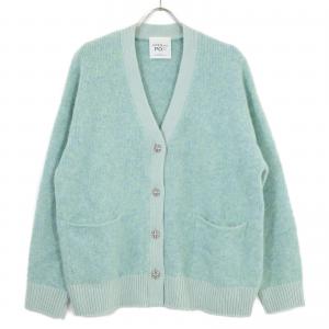 グリーンレーベルリラクシング 3628-199-0878 ×ADER.bijoux POP グリーン系 Vネック ニット カーディガン 最新の買取相場ご紹介