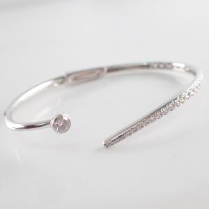 トモココデラ Pt900 0.22 0.82ct ダイヤモンドバングル  最新の買取相場ご紹介