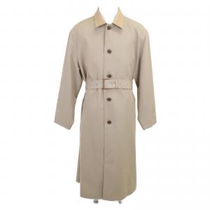 オーラリー 25SS ウール×ラムレザー  CHAMBRAY SOUTEIN COLLAR COAT 最新の買取相場ご紹介