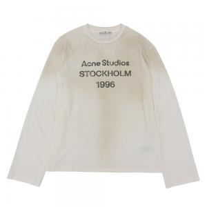 アクネストゥディオズ ホワイト STOCKHOLM 1996 プリントロングスリーブTシャツ 最新の買取相場ご紹介