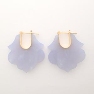 トーカティブ K18 ブルーカルセドニー クレストデザインピアス 最新の買取相場ご紹介