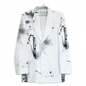 オフホワイト c/o Futura SPRAY OVER BLAZER ジャケット 最新の買取相場ご紹介