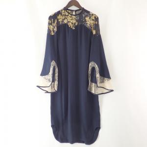 マメクロゴウチ 19SS ネイビー MM19SS-DR019 シルクラメプリントIラインドレス 最新の買取相場ご紹介